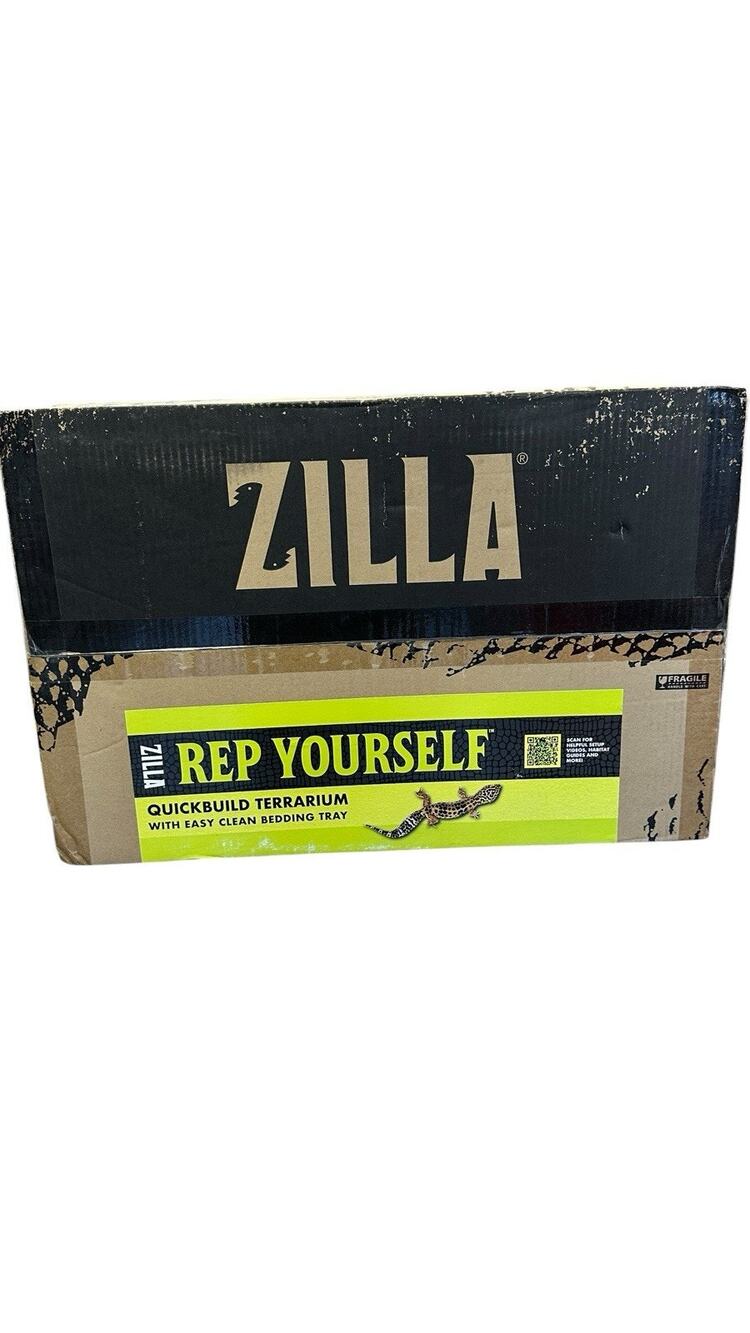 Zilla QuickBuild Terrarium with Easy Clean Bedding Tray MPN 100111609